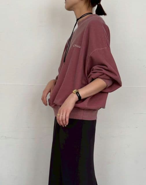 新品タグ付 カフネ パシオーネ トレーナー スウェット ピンク フリーサイズ