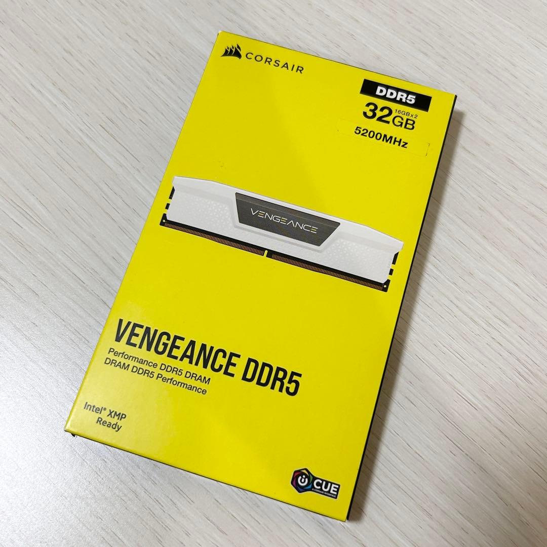 メモリー Corsair VENGEANCE DDR5 32GB 5200MHz