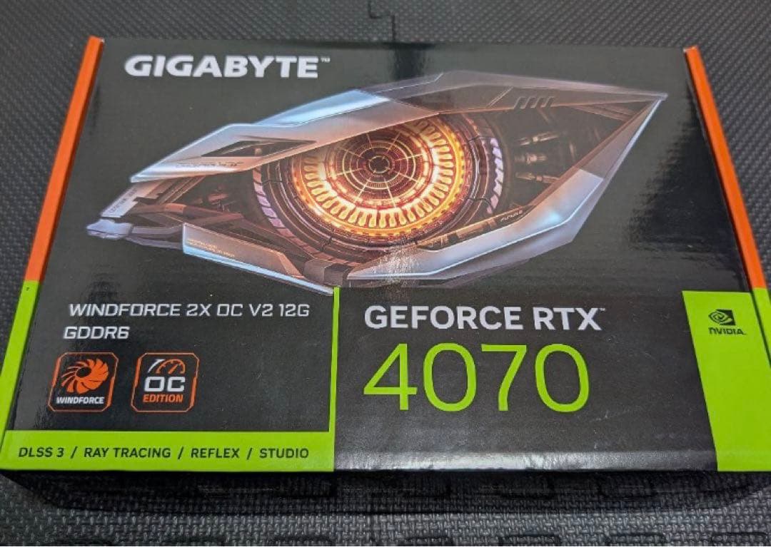 新品　Gigabyte GeForce RTX 4070 WINDFORCE