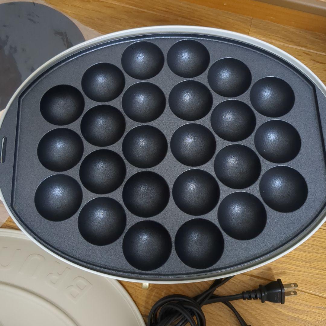 美品 BRUNO オーバルホットプレート グレージュ