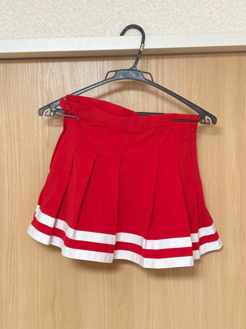 チアリーディングウェアセット(赤)