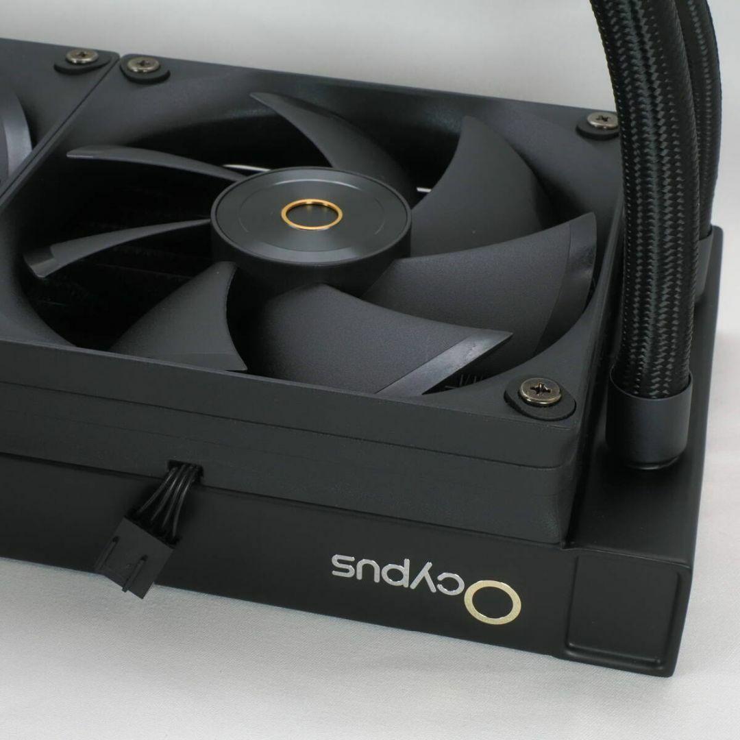 Iota L24 CPUクーラー 簡易水冷 240mm ブラック Ocypus