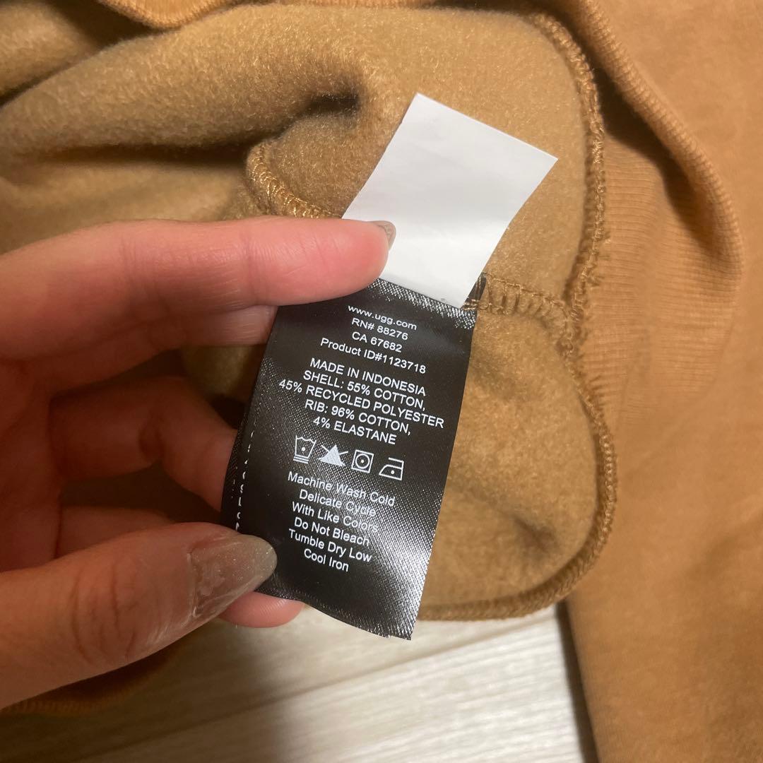 UGG フロントファーロゴ トレーナー XS 送料無料 即発送 即購入可