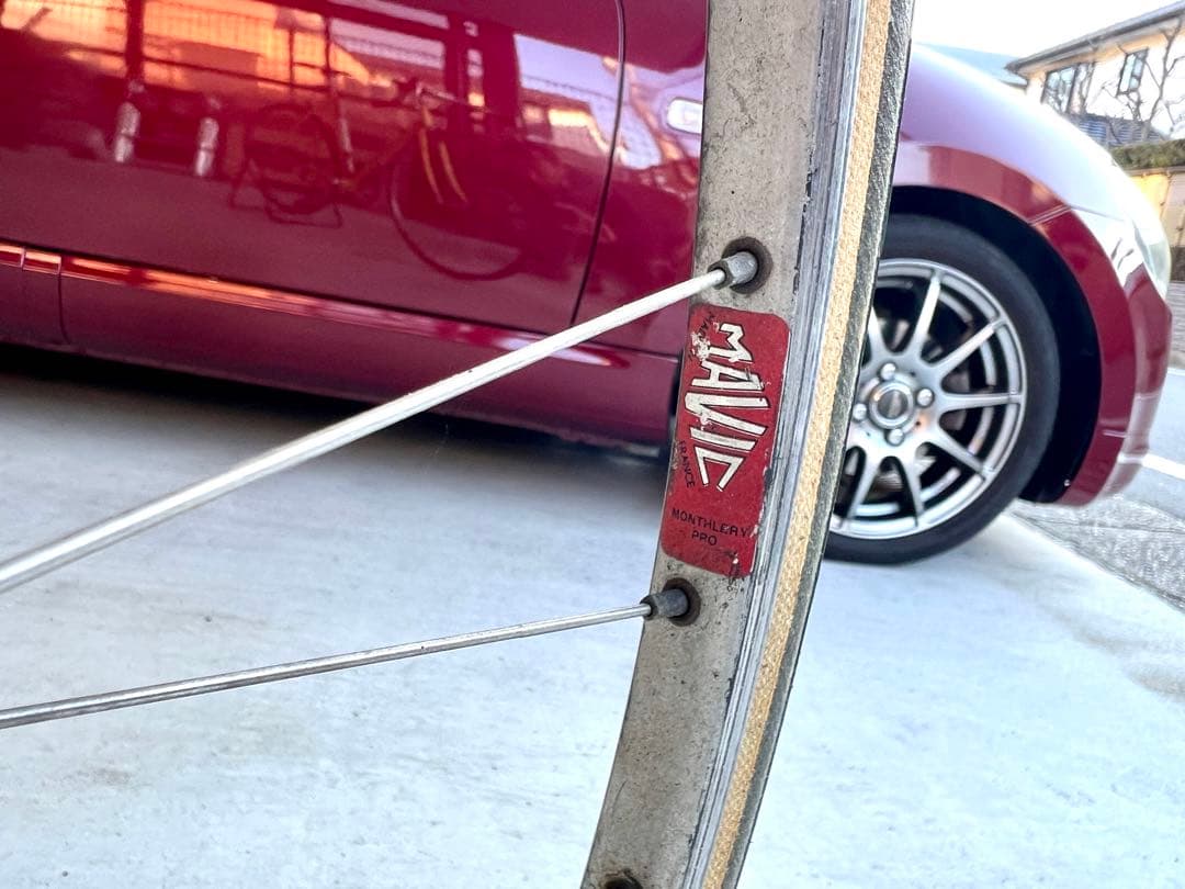 【手渡し】Pana Vintage ロードバイク 105と600、HG71新品