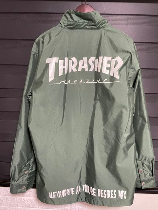 スラッシャー　美品　スノーボードジャケット　コーチジャケットXL