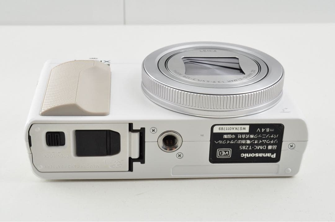 美品 Panasonic LUMIX DMC-TZ85 ホワイト デジタルカメラ