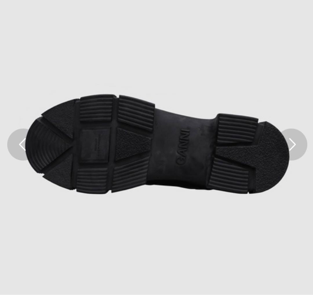 GANNI ロングラバーブーツ