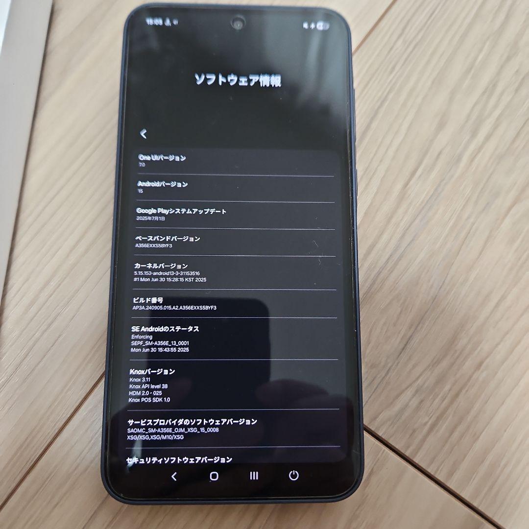 Galaxy A35 A356E Dual Sim 256GB　ネイビー
