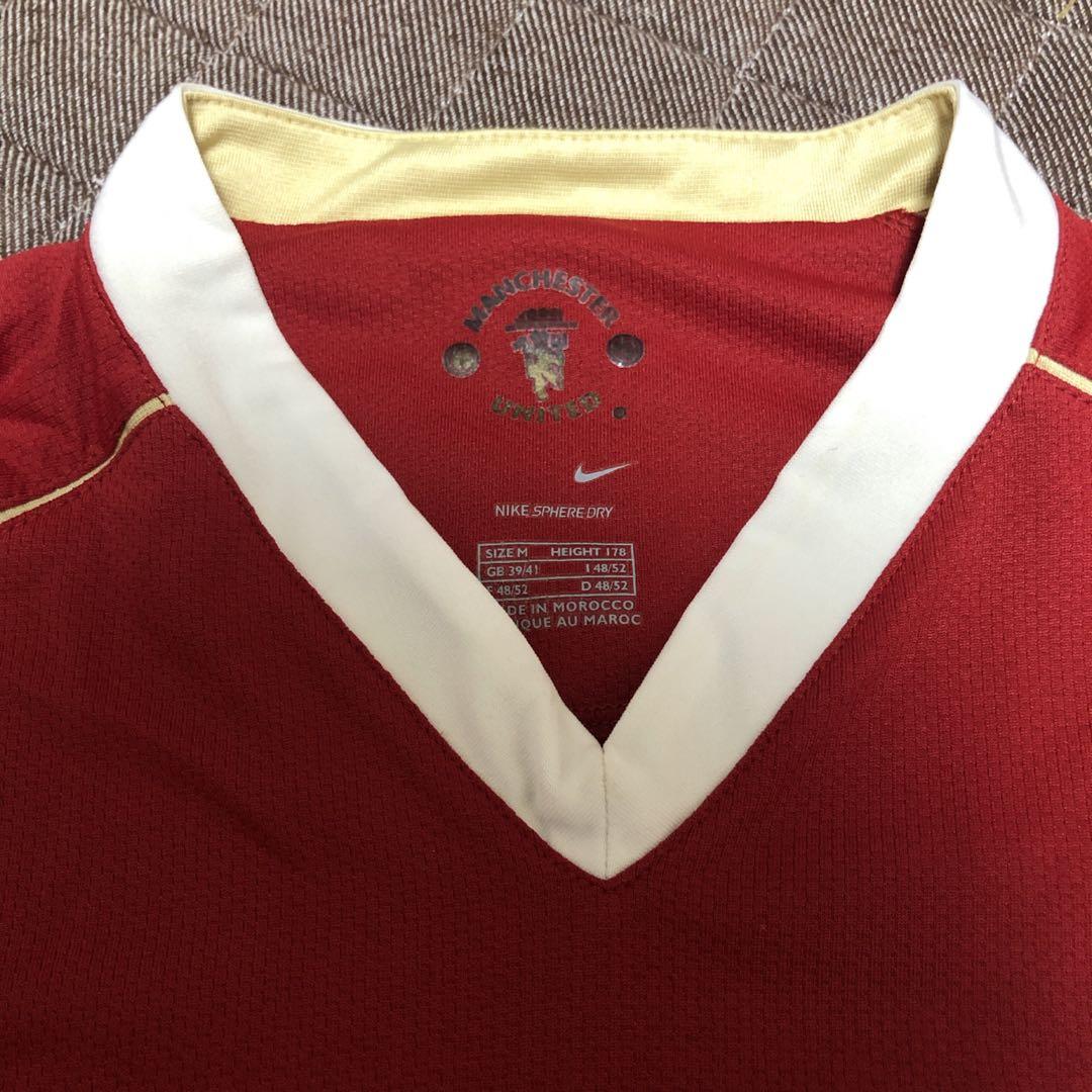 田中シェン着　マンチェスターユナイテッド　06 07 長袖　スールシャール