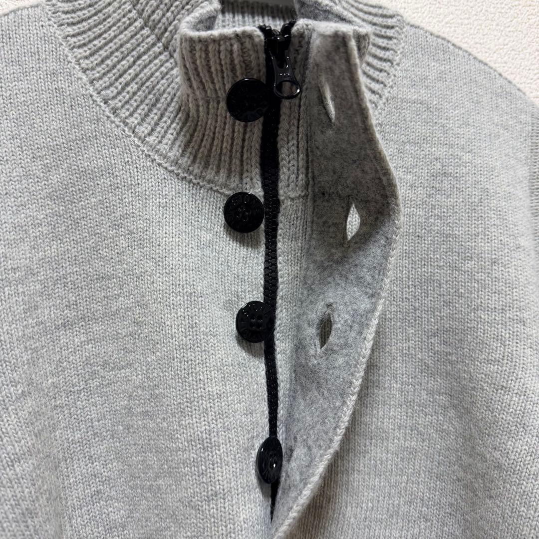STONE  ハーフファスナー ジャンパー ニット