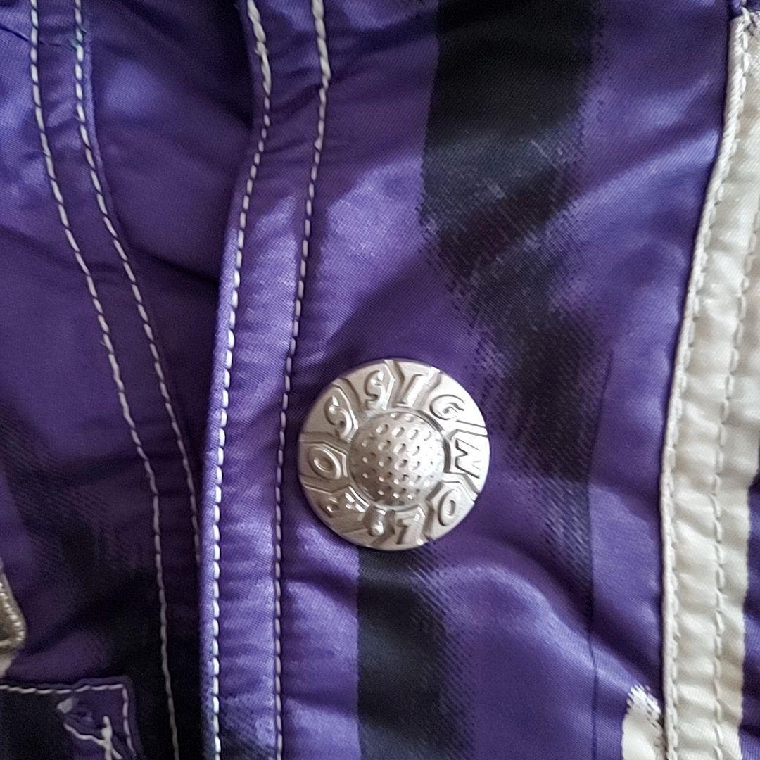 【ROSSIGNOL】ロシニョール フルジップ スキーウェア 上下セット M 紫