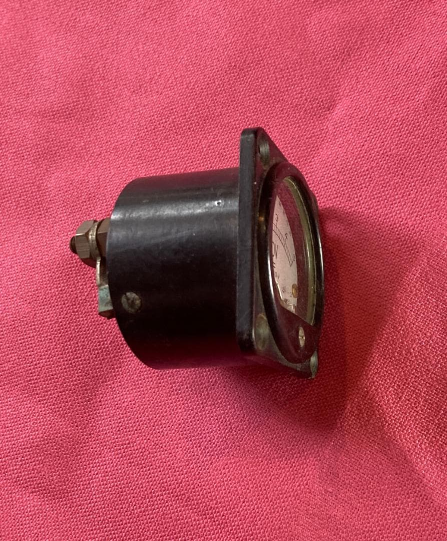 【昭和18年製】横河電機 旧日本軍用 電圧計 戦時中 ミリタリー 旧日本軍