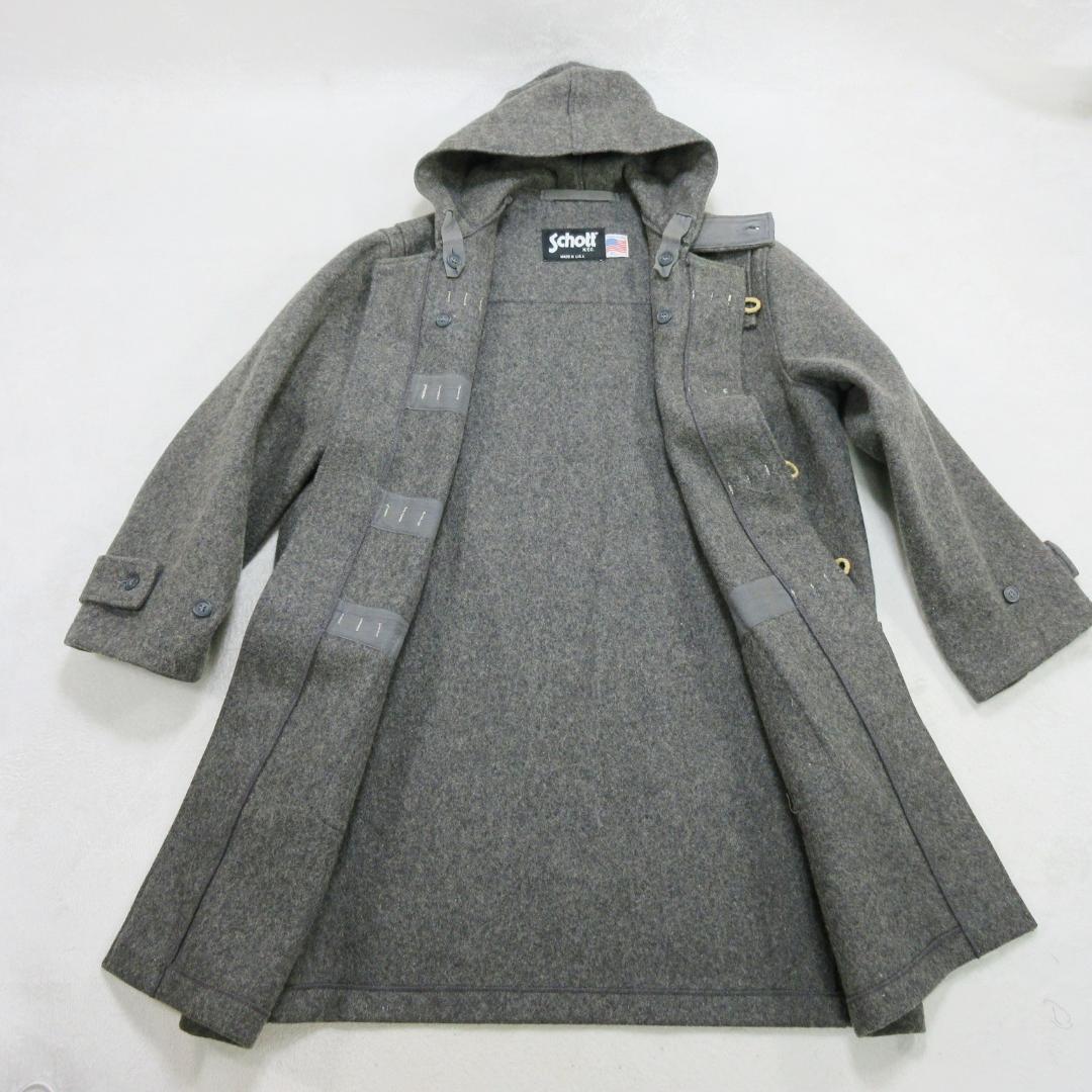 ✨美品/XLサイズ/USA製✨Schott ショット ダッフルコート