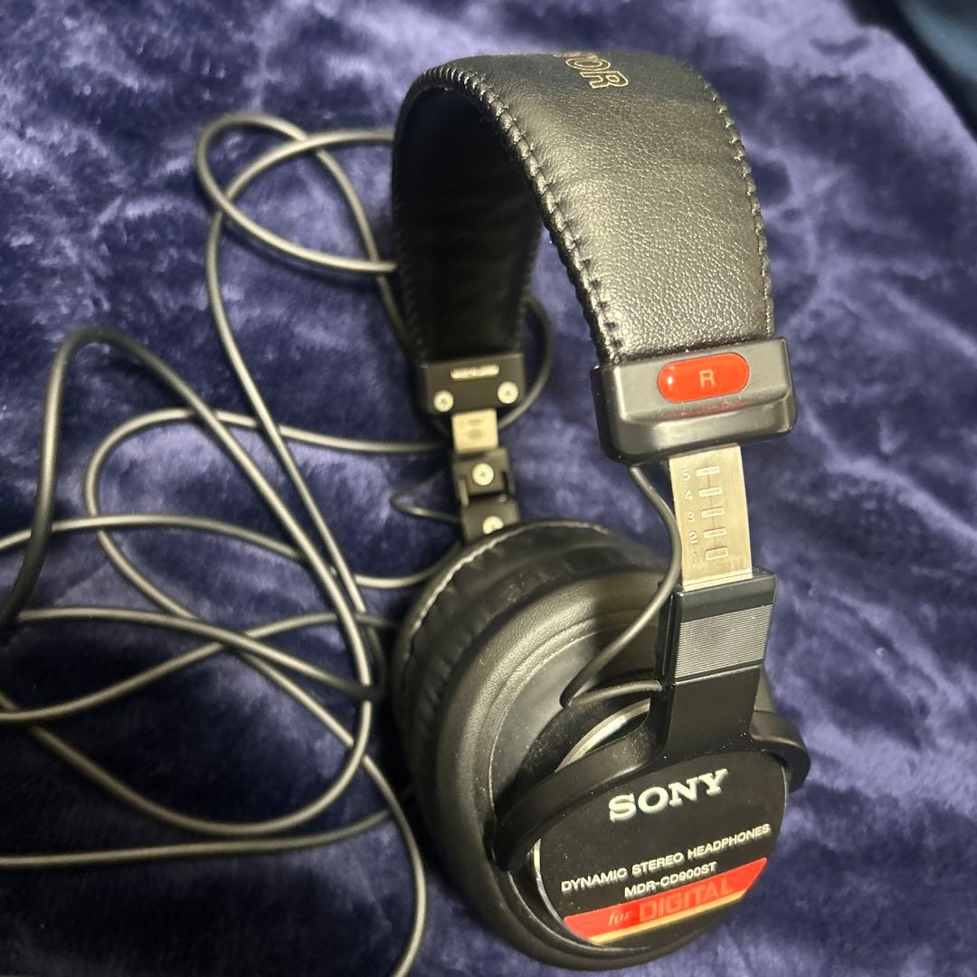 も*も様 MDR-CD900ST ヘッドホン