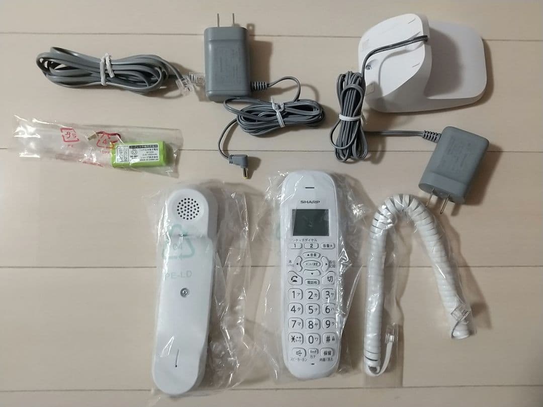 SHARP JD-G33CL デジタルコードレス電話機