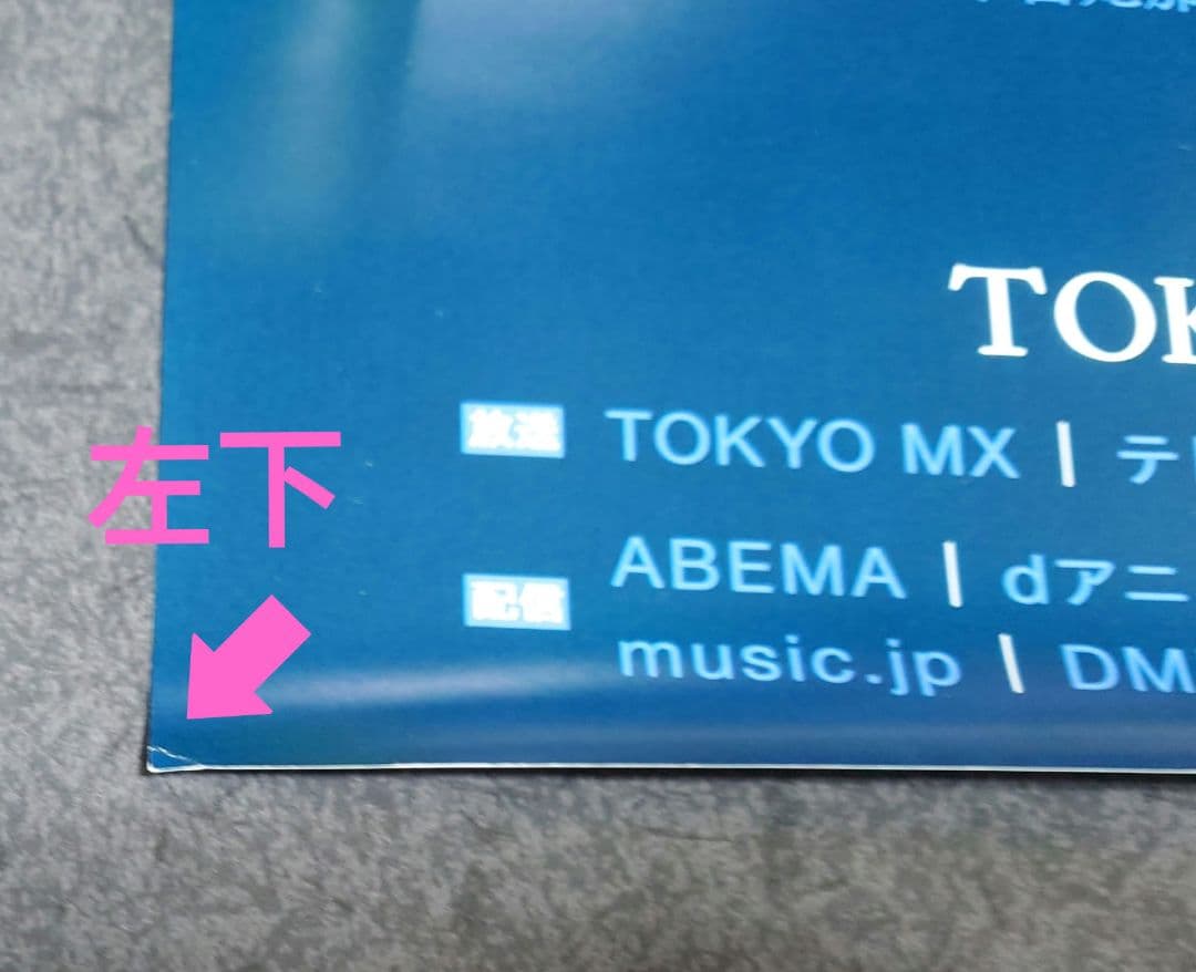 【非売品】バンドリBang Dream! It's MyGO!!!!! ポスター