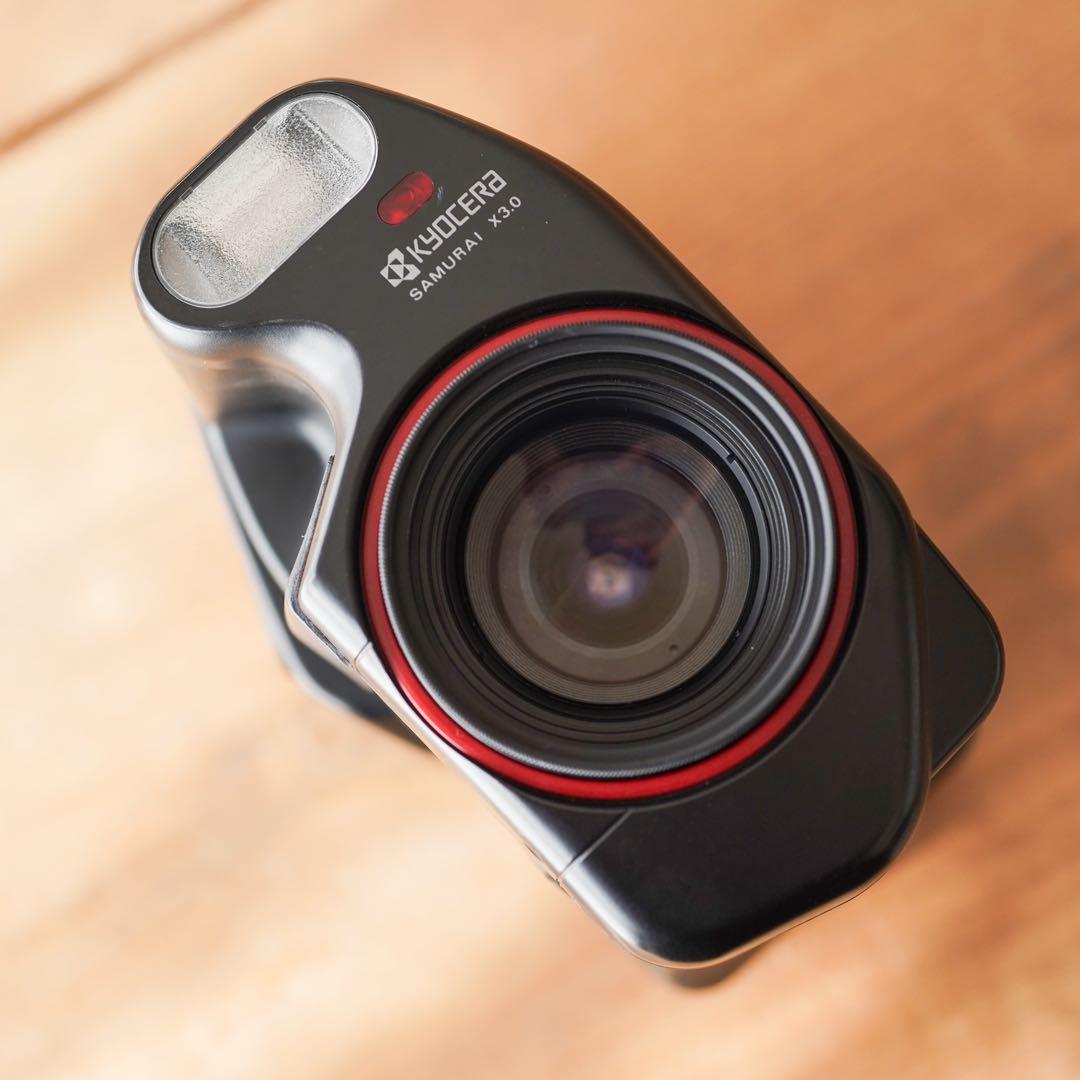 【撮影済み】KYOCERA SAMURAI X3.0 ハーフフィルムカメラ