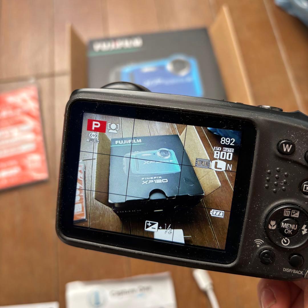 富士フイルムFUJI FILM FinePix XP XP120ブルー