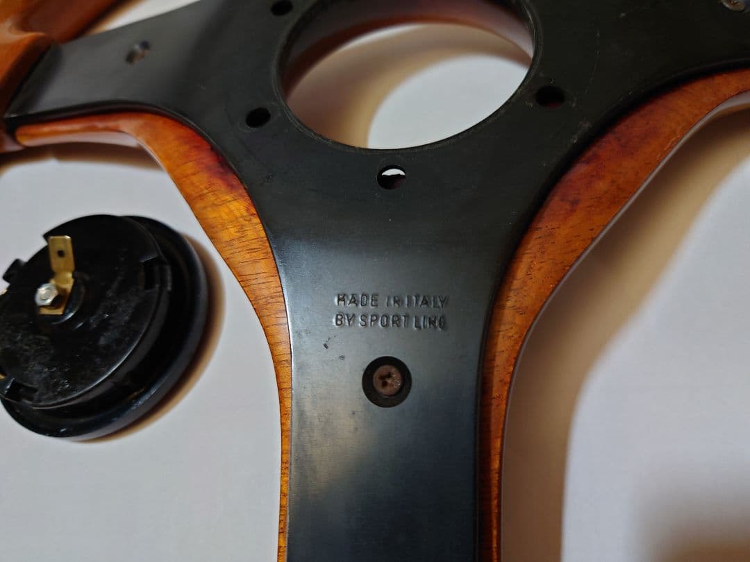 Michellotti ウッド ステアリング 　ミケロッティ当時物！旧車！