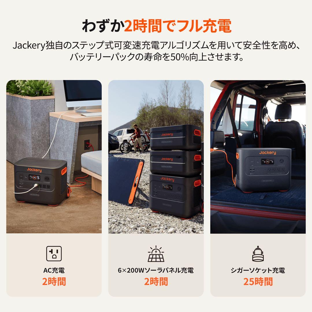 Jackery Explorer 2000 Plus ポータブル電源