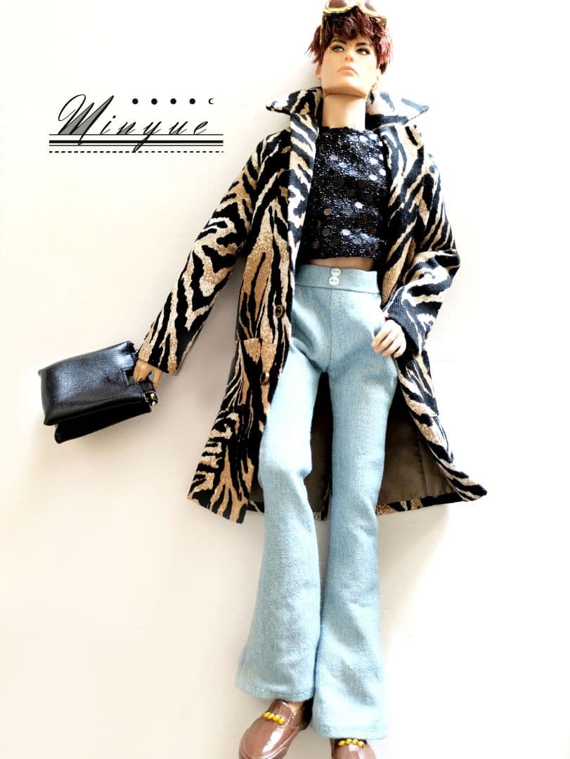 インテグリティトイズ オム 虎柄コートコーデセット