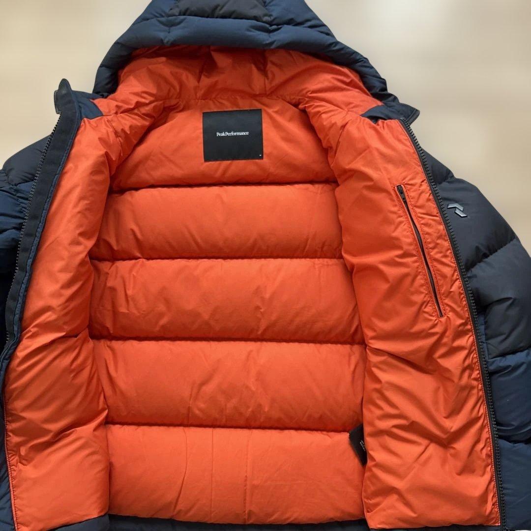 お値下げ※Peek Performanceダウンジャケットネイビー/メンズM