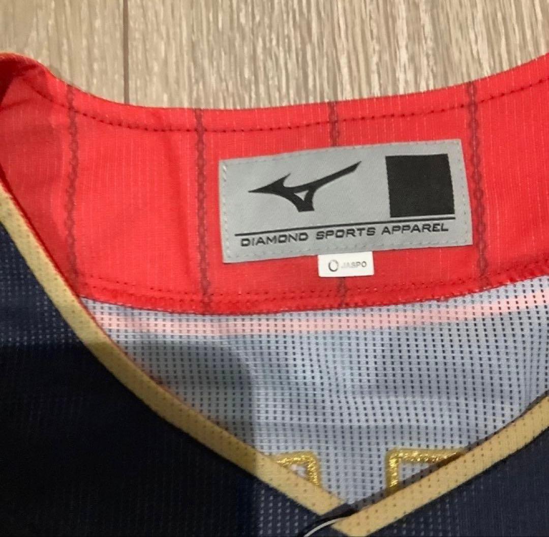 村上宗隆　WBC Mizuno 日本代表 ユニフォーム 55 Oサイズ