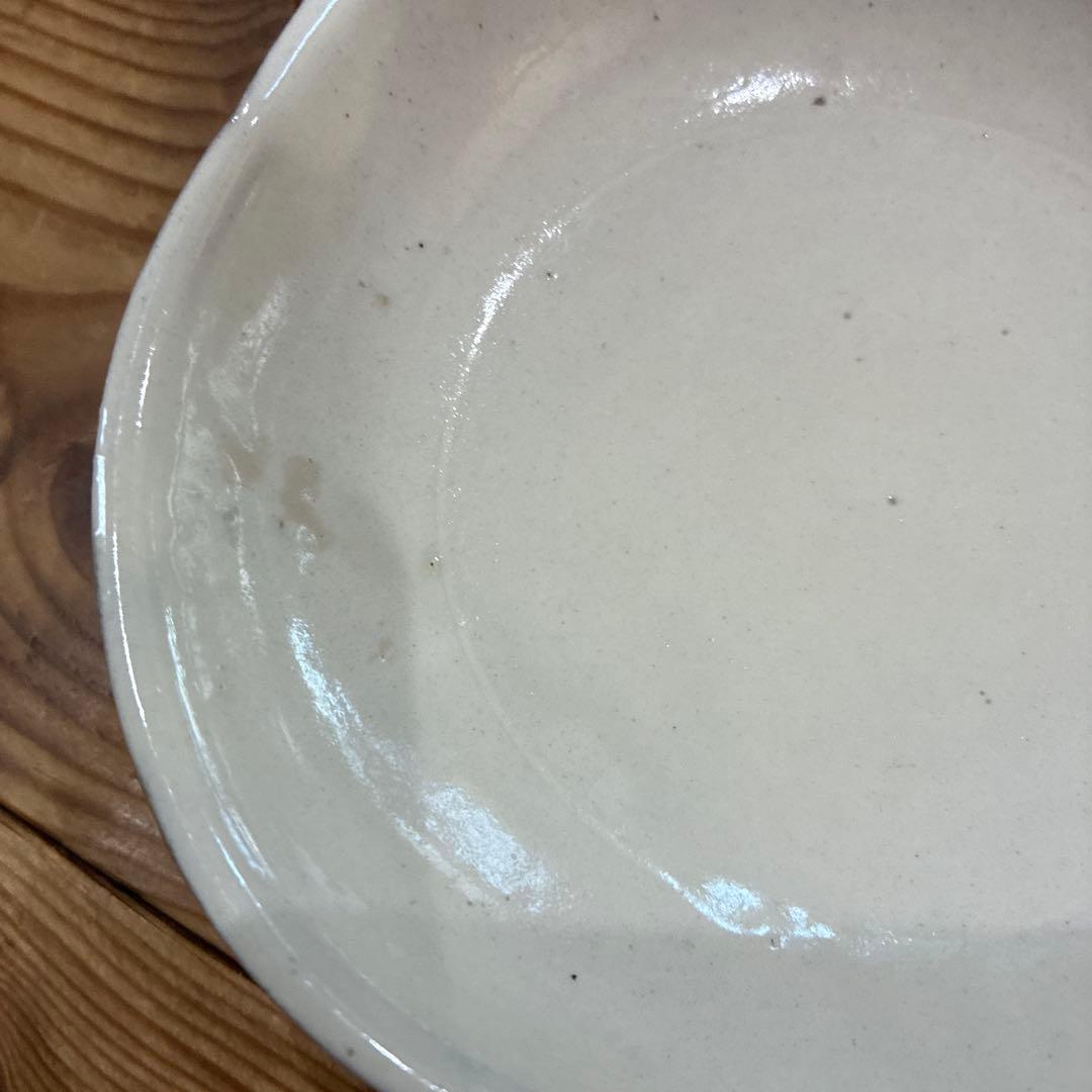 唐津焼 粉引 中里隆　小皿