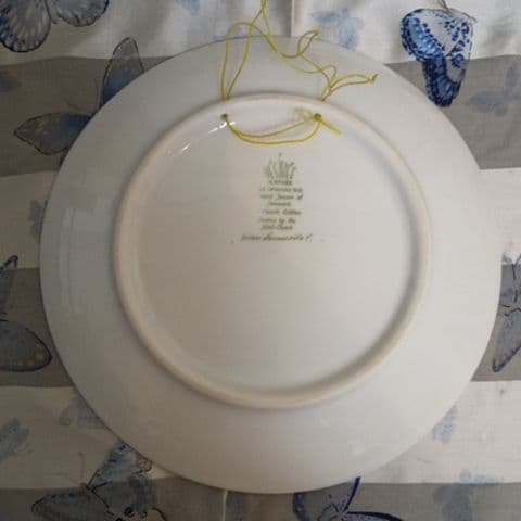 ロイヤルコペンハーゲン イヤープレート 1982