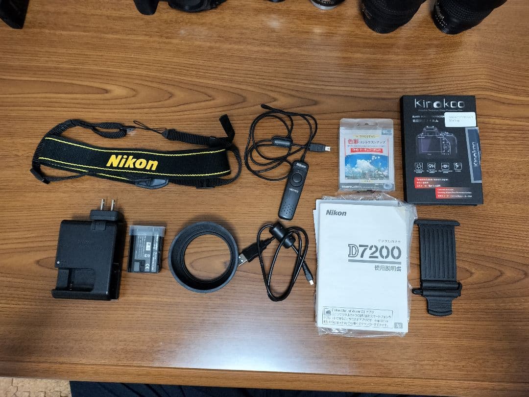 Nikon D7200　レンズ4本セット　オールド入り　バック、外箱付き