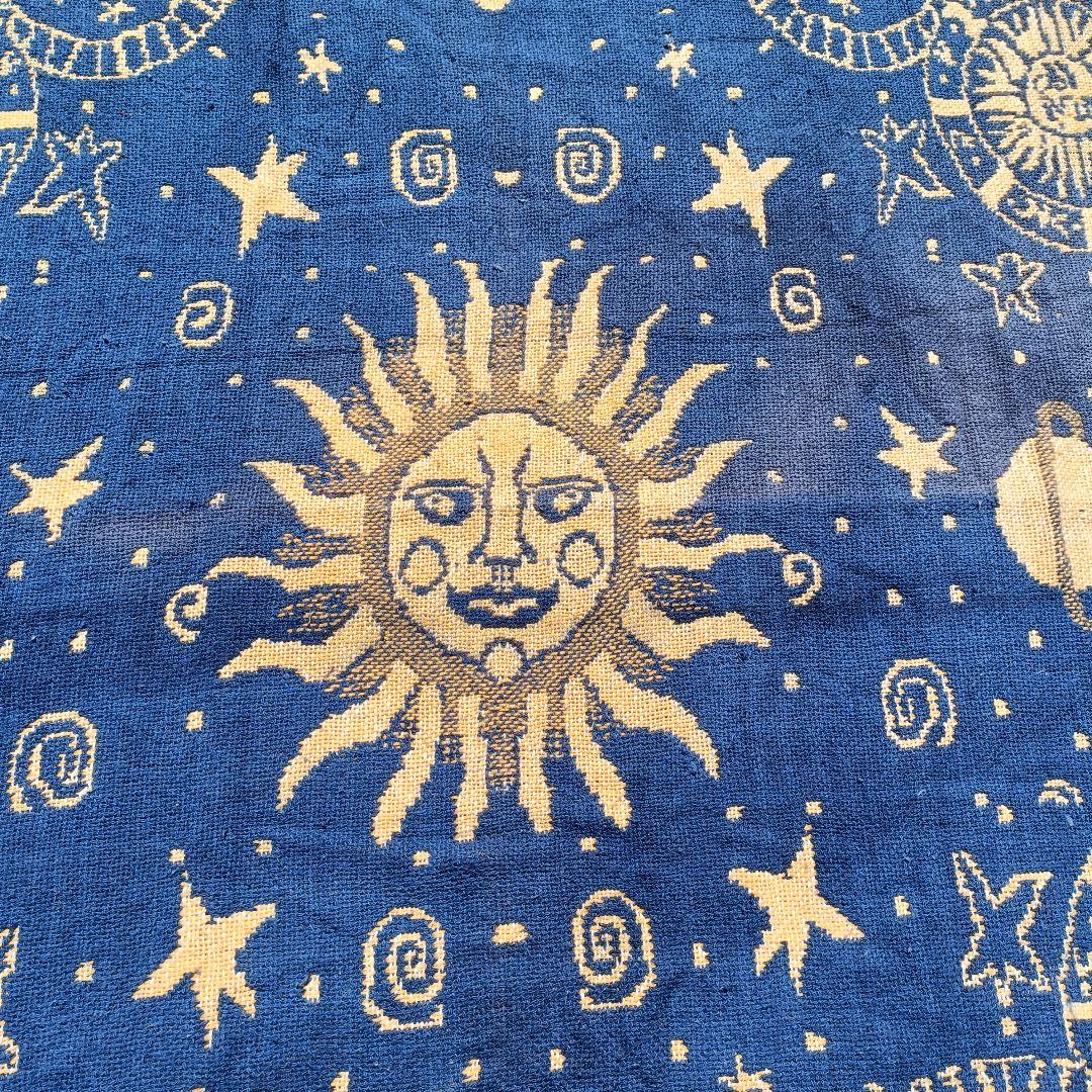 アンティーク柄 ヴィンテージ ラグ マット カーペット マルチカバー 大判サイズ