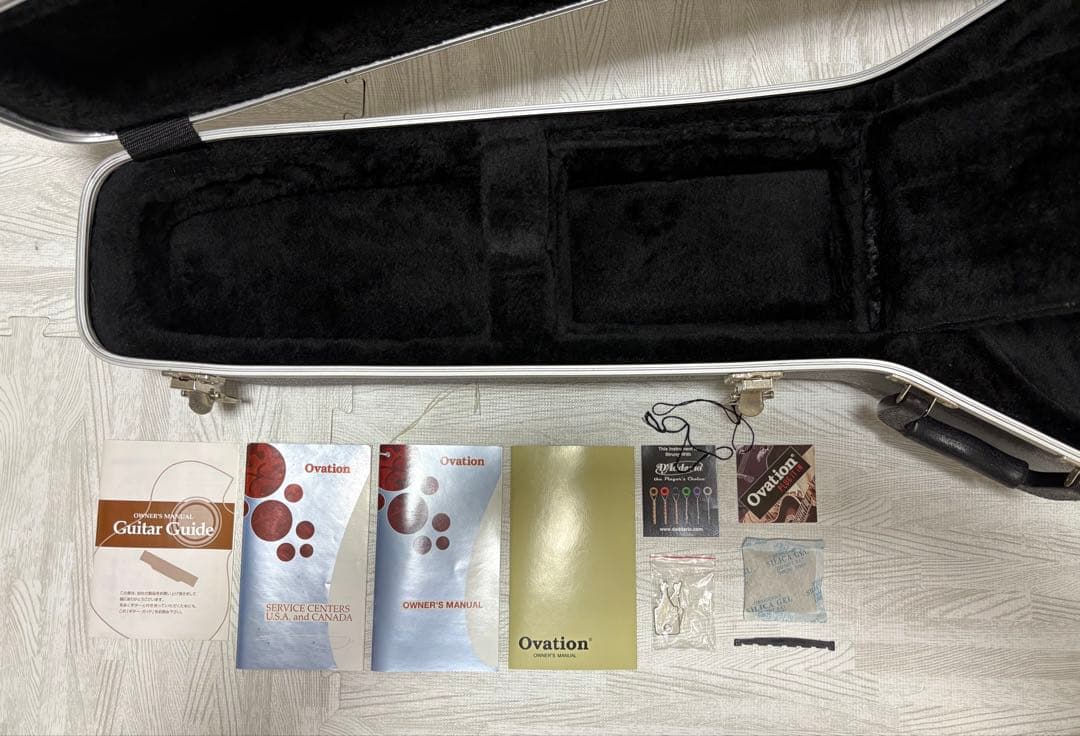 Ovation 1868T USA製 エレアコ ブラック