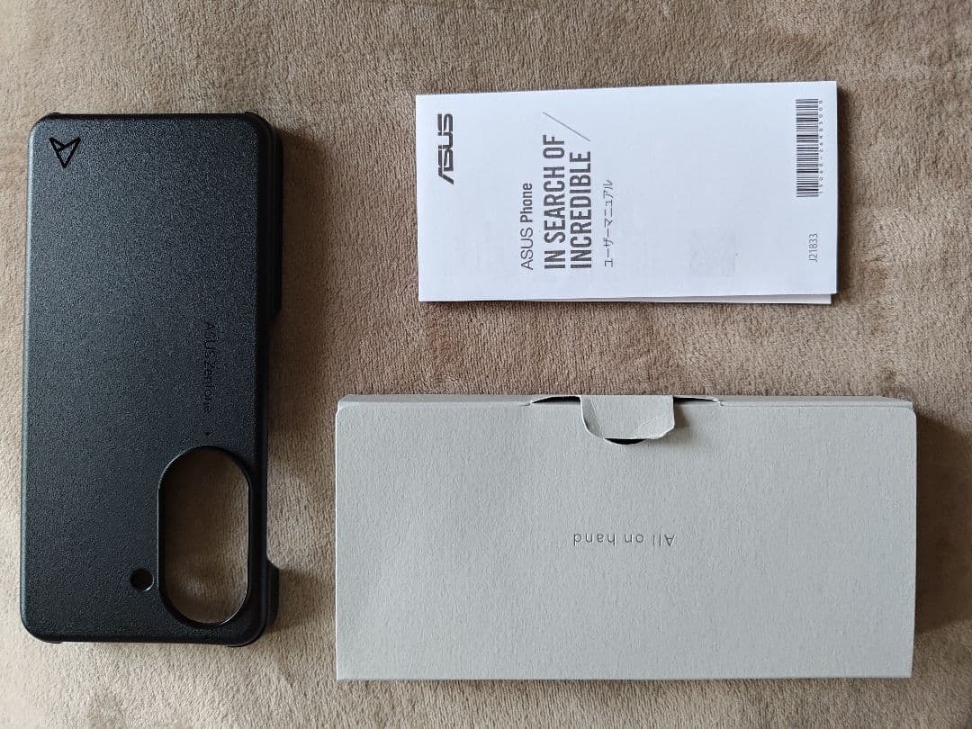 ASUS Zenfone 10 本体　付属品有