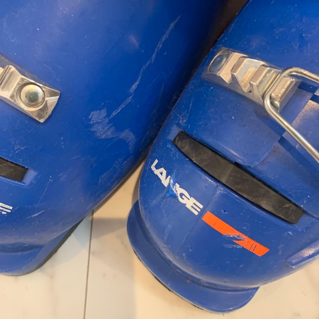 LANGE RSJ 60 スキーブーツ 子ども用 青　24.5センチ