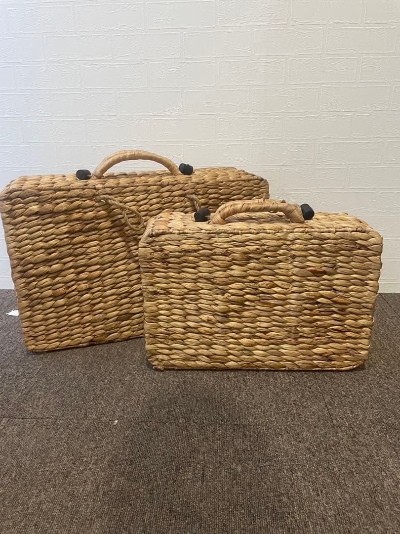 バスケットトランク大小セット