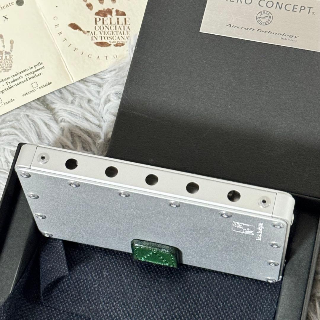 新品未使用✨AERO CONCEPTエアロコンセプト　名刺入れ　EM-10N-G