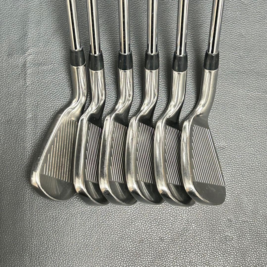 テーラーメイド r5 XL アイアン 6本セット 純正スチール R