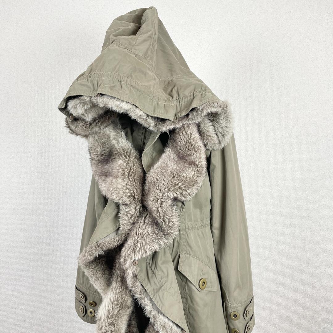 TORNADO MART femme ファー コート モッズコート