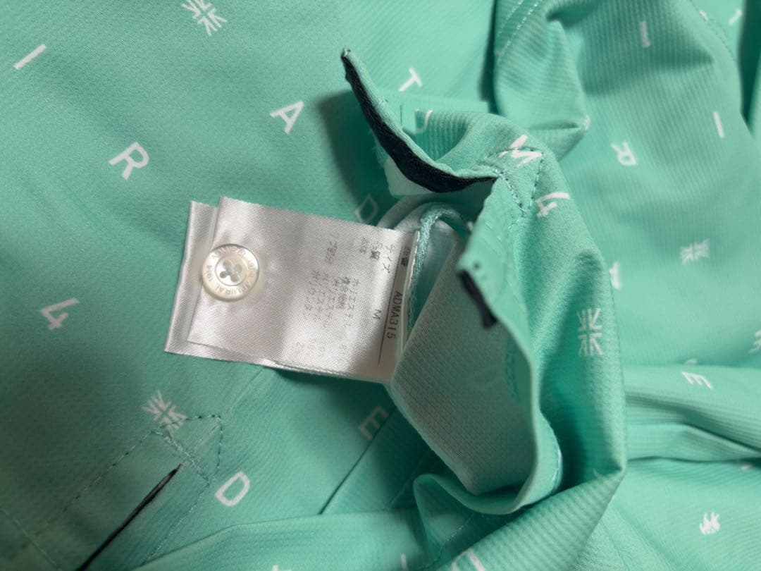 アドミラルゴルフ(Admiral GOLF)半袖シャツ Mサイズ ADMA315