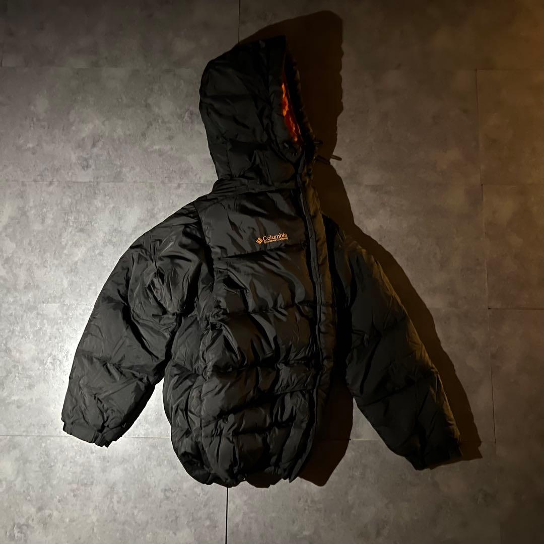 【大人気❗️】極暖！columbia 　ダウン　ダークブラウン　M