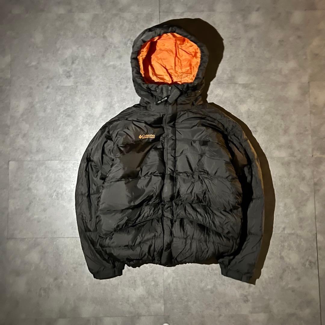【大人気❗️】極暖！columbia 　ダウン　ダークブラウン　M