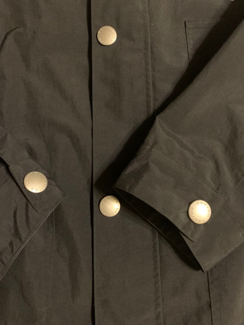 瀬文。美品　ダントン ジャケット　ブラック