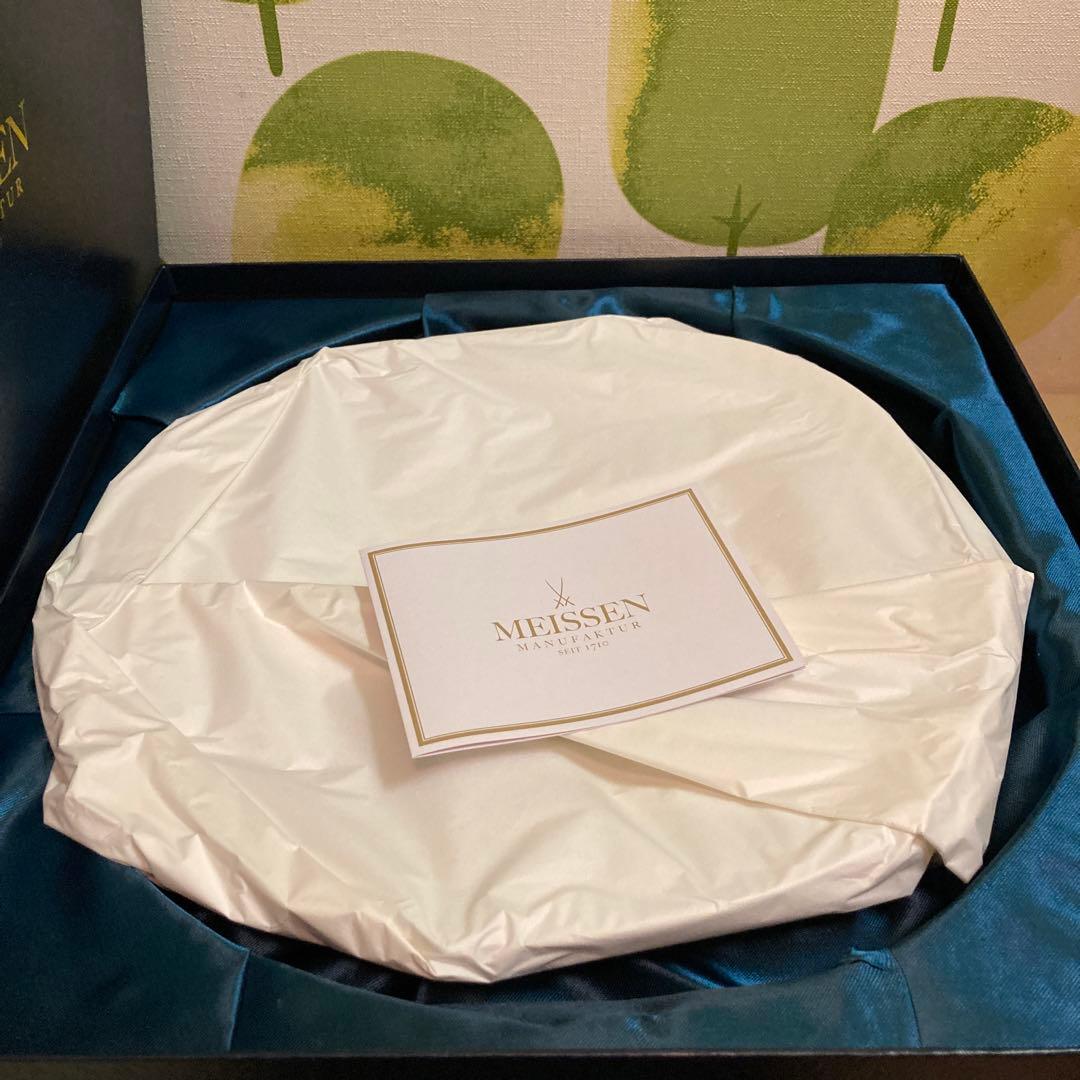 MEISSEN 高級皿 新品未使用　箱入り　約27㎝✖️30センチ