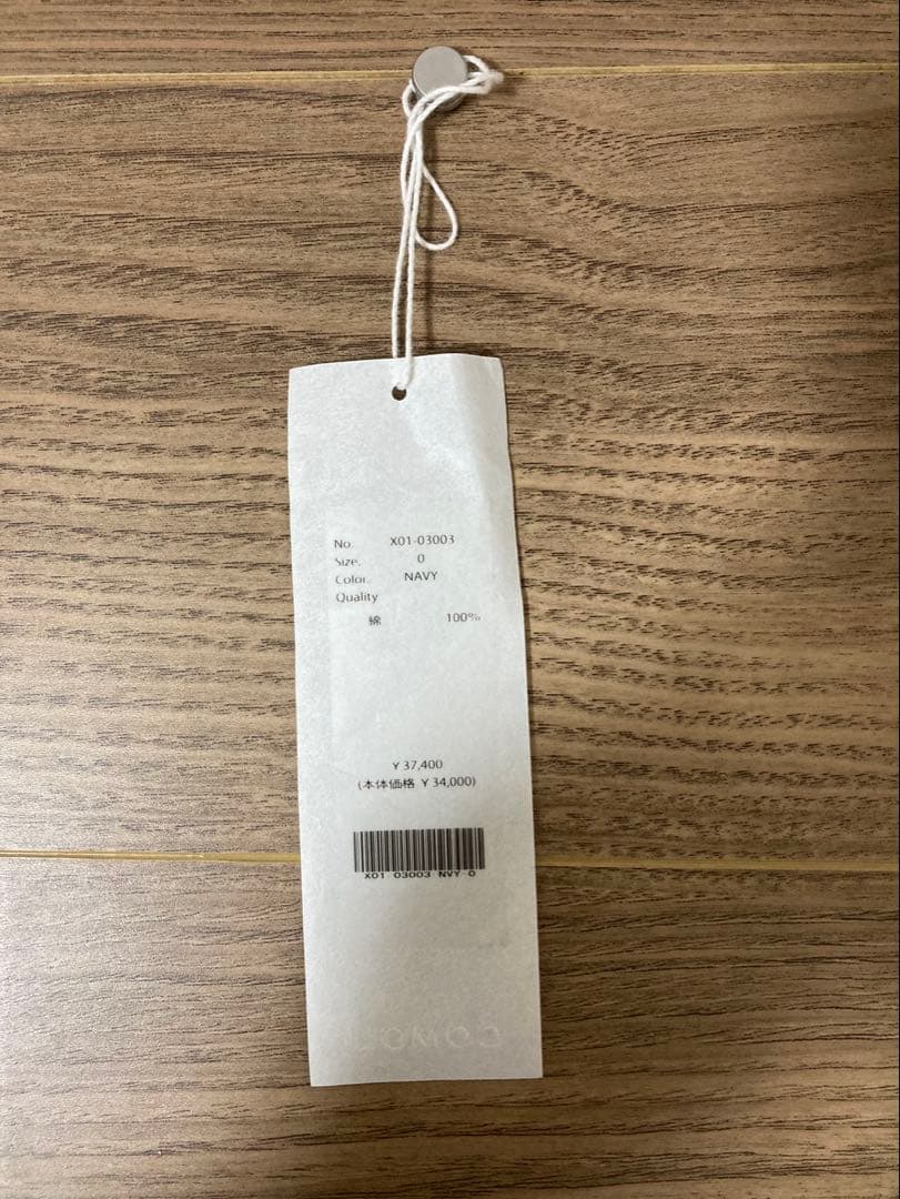 COMOLIのデニム5Pパンツ。（2023SS）