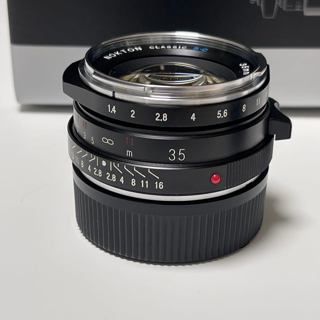 NOKTON Classic 35mm F1.4 II SC VM 付属品完備