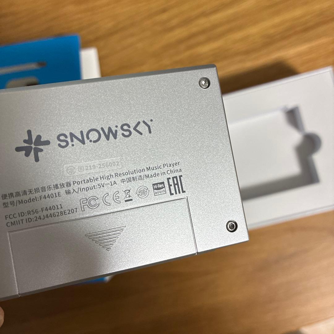 ポータブルプレーヤー Fiio sky echo mini skyblue