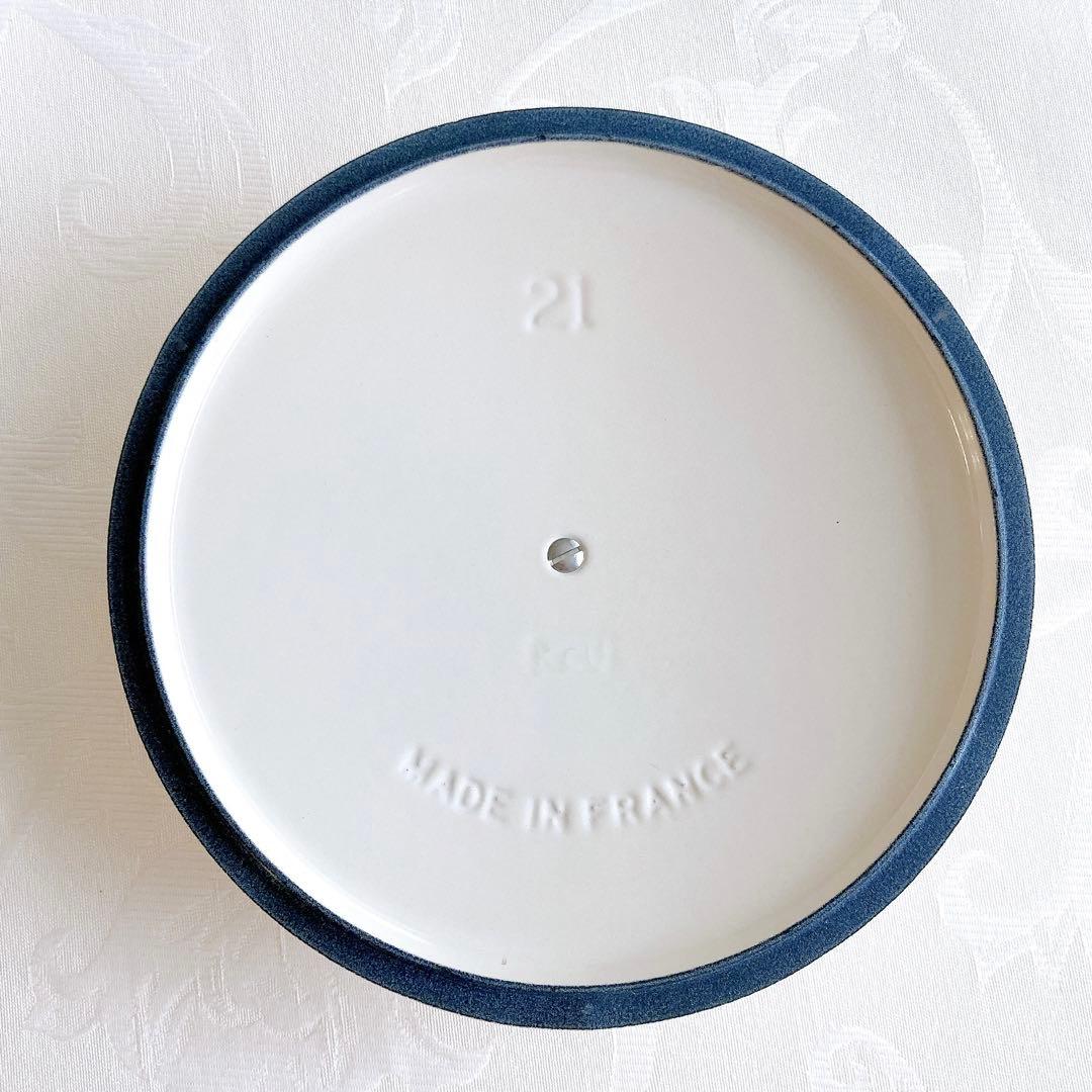 【限定】ル・クルーゼ ソーシエ(ソースパン) オリーブブランチレリーフ ホワイト