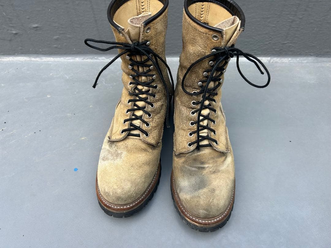 レッドウィング　ロガーブーツ　ラフアウト　8D