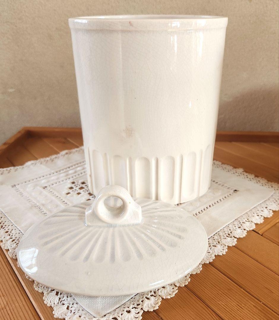 フランス　モザイク模様　キャニスター 5点セット　ブロカント