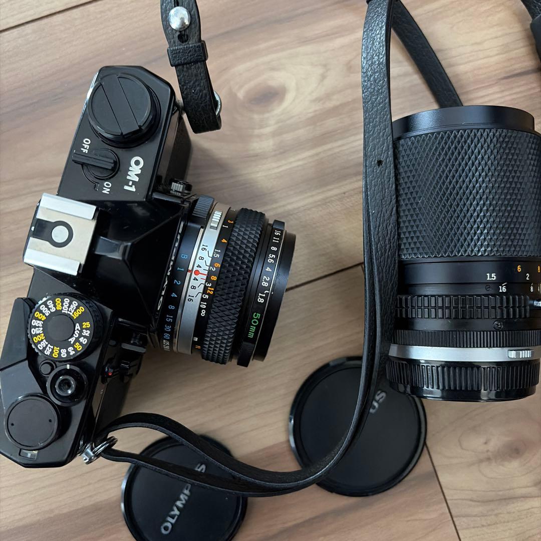 OLYMPUS OM-1 一眼レフカメラ レンズ2本セット